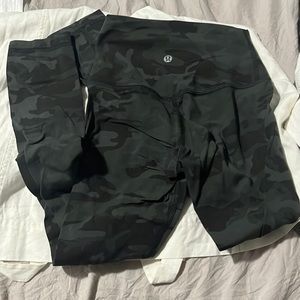Size 2 camo pattern lululemon yoga pants